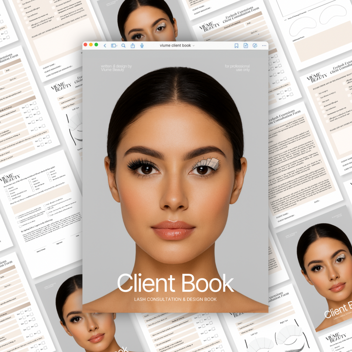 6-Page Consultation Form for Lash Artists